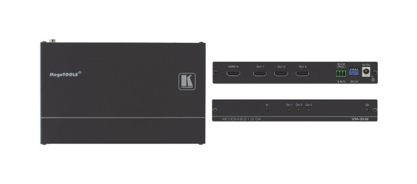 Kramer VM-3H2 4K HDMI 2.0 1:3 Distribution Amplifier