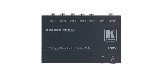 Kramer 105V 1:5 CV DA (RCAs)