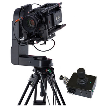 Varizoom VZCINEMAPRO-K4 CP Head with Deluxe Jibstick Pro Controller Includes 50' Control Cable, 30' Pwr Cbl, Pwr Supply & Case
