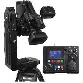 Varizoom VZCINEMAPRO-JR-K3 CPJR Head w/ Limited Advanced Console Includes 50' Control Cable, 30' Power Cable, Pwr Supply & Case