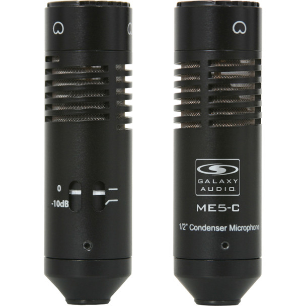 Galaxy Audio CBM-524D 24in Dual Carbon Boom Microphones with Floor Stand