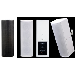 Galaxy Audio LA4PMW Galaxy Audio LA4PM 4x 4.5" 125W Line Array Speaker, 150Hz -18kHz Frequency Response, 16 Ohms Nominal Impedance, 70V Taps, Single, White