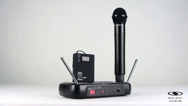 Galaxy Audio AS-TVH2G AS-TVH2 Condenser Handheld Microphone Transmitter