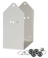 Galaxy Audio SAYBLA4-9 Galaxy Audio Wall Bracket for LA4PM Line Array Permanet Mount, White