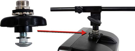 Galaxy Audio MBA Galaxy Audio Mic Boom Adapter for PA6S, PA6SR and HS7