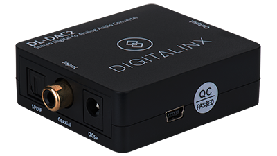Digitalinx Stereo Digital to Analog Audio Converter