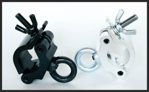 MK Truss Clamps MK7007 Silver Half Truss Eye Clamp