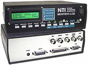 NTI MONTEST-LCD Computer Monitor Tester