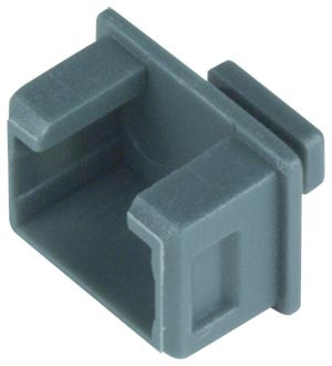 NTI cvr-1394bf1000 1394b 9-pin FireWire Female Dust Cover, Gray, 1000-Pack