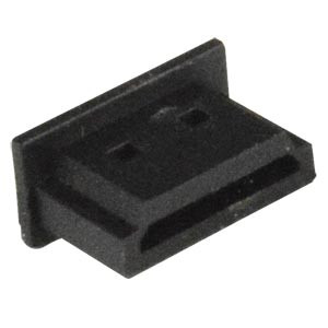 NTI cvr-hdf-f1000 HDMI Type A Female Dust Cover, Flush Mount, Black, 1000-Pack