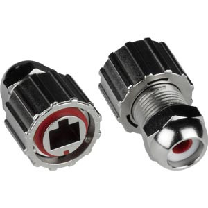 NTI rj45-5ewtp-qr-cb-shldm CAT5e Quick Release Cable Side Metal Shielded Waterproof Cable Gland