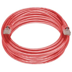 NTI cat6-100-red CAT6 Stranded Unshielded Cable, Red, 100 feet