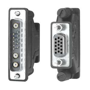 NTI 13W3M-15HDF 13W3 Male to VGA Female Adapter