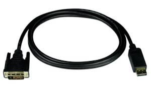 NTI dp-dvid-15-mm DisplayPort to DVI-D Cable, Male to Male, 15 feet