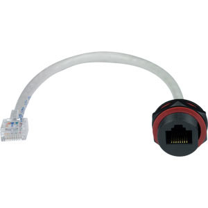 NTI rj45-5ewtp-cs-cbl-8i Case Side Waterproof RJ45 Connector with Cable