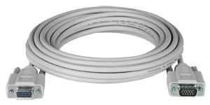 NTI vext-thn-35 Thin VGA Extension Cable, Male to Female, 35 feet