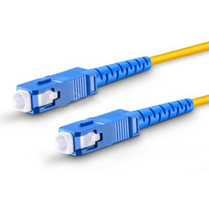 NTI fiber-s-scsc-9-10m Simplex SC Singlemode Fiber Optic Cable, 9-Micron, 10 meters