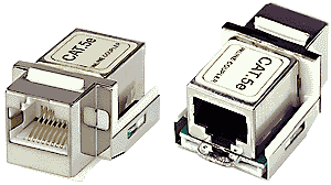 NTI rj45-ff-snp-shld CAT5e Shielded Keystone Coupler