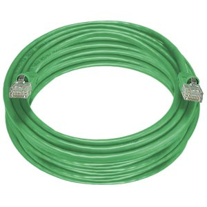 NTI cat6-25-green CAT6 Stranded Unshielded Cable, Green, 25 feet