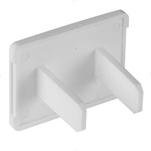 NTI cvr-nema115r10 2-Prong NEMA 1-15R Power Outlet Cover, White, 10-Pack