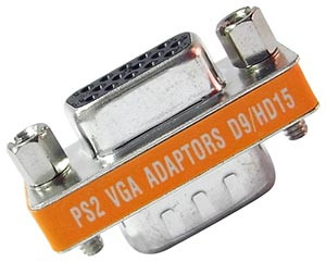 NTI db9m-15hdf DB9 Male to 15-pin HD Female Adapter