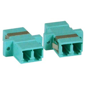 NTI fiber-cplr-dm-lclc-om3 LC-LC OM3 Duplex Multimode Fiber Optic Coupler