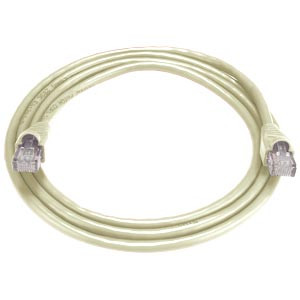 NTI cat6a-2-gray CAT6a Stranded Unshielded Cable, Gray, 2 feet