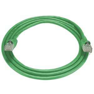 NTI cat6-2-green CAT6 Stranded Unshielded Cable, Green, 2 feet