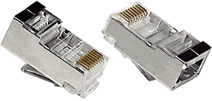 NTI e-plg-solid-sh CAT5e Solid Shielded RJ45 Plug