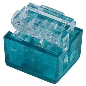 NTI wc-ub 2-Wire Bridge Tap IDC Connector, 21-26 AWG, Polycarbonate Shell