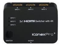 Kanex Pro  SW-HD3X14K Pro 3x1 HDMI Switcher with 4K Support