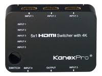 Kanex Pro  SW-HD5X14K Pro 5x1 HDMI Switcher with 4K Support