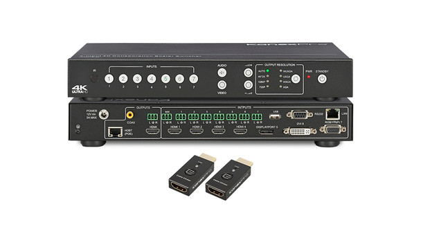 Kanex Pro  HDSC71D-4K 7-Input 4K Presentation Scaler Switcher w/ Audio Breakaway