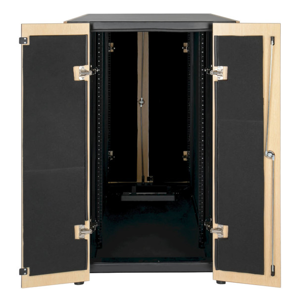Tripp Lite SRQ24U 24U Soundproof Rack Enclosure Server Cabinet Quiet Acoustic