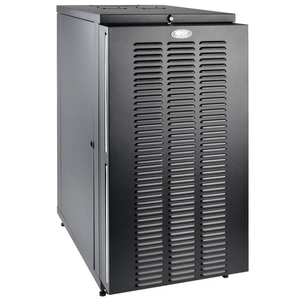 Tripp Lite SR24UBFFD 24U Industrial Rack Floor Enclosure Server Cabinet Doors & Sides