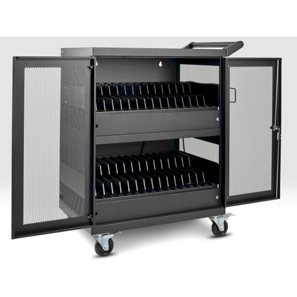 Tripp Lite CSC32AC 32-Port AC Charging Sync Station Cart Chromebook Laptop Tablet