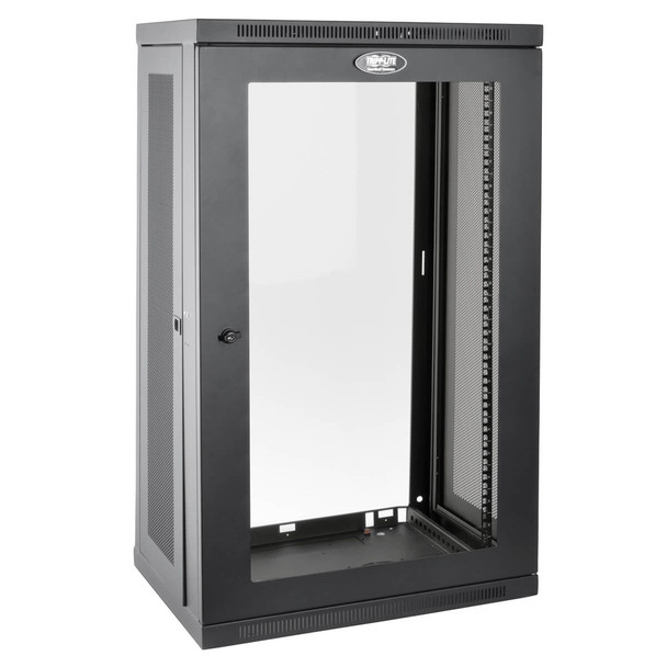 Tripp Lite SRW21UG 21U Wall Mount Rack Enclosure Server Cabinet w/Plexiglass Door
