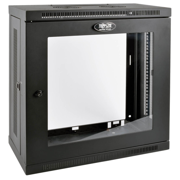 Tripp Lite SRW12U13G 12U Wall Mount Rack Enclosure Cabinet 13" Depth w Acrylic Window