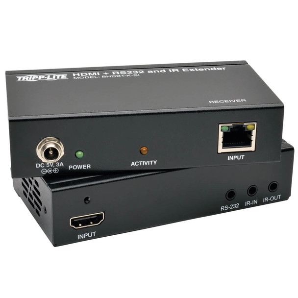 Tripp Lite BHDBT-K-SI HDBaseT Lite HDMI Over Cat5e Cat6 Extender Serial IR 230ft Range