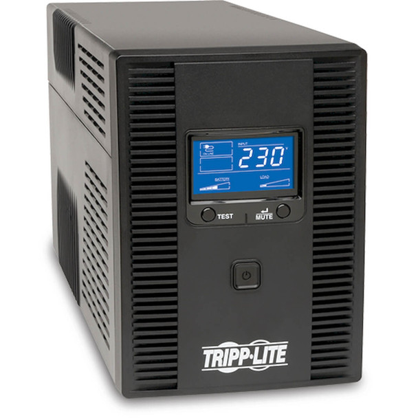Tripp Lite SMX1500LCDT 1500VA 900W UPS International Smart LCD Tower AVR 230V USB C13