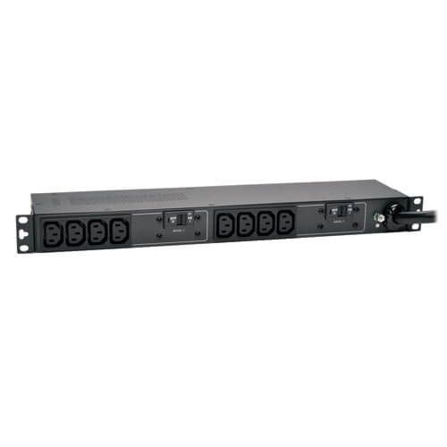 Tripp Lite PDUH30HV PDU Basic 208V / 240V 30A C13 10 Outlet L6-30P Horizontal 1U