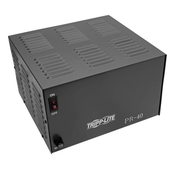 Tripp Lite PR40 DC Power Supply 40A 120V AC Input to 13.8 DC Output TAA GSA