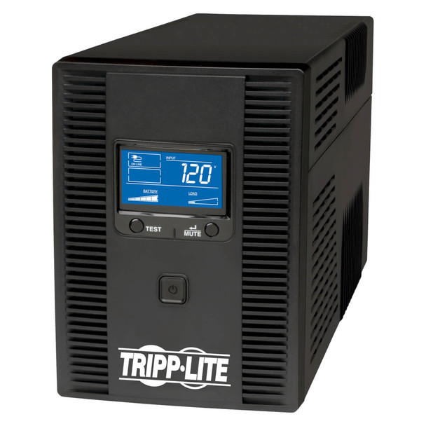Tripp Lite SMART1500LCDT 1500VA UPS Smart LCD Tower Battery Back Up AVR 120V USB Coax RJ45