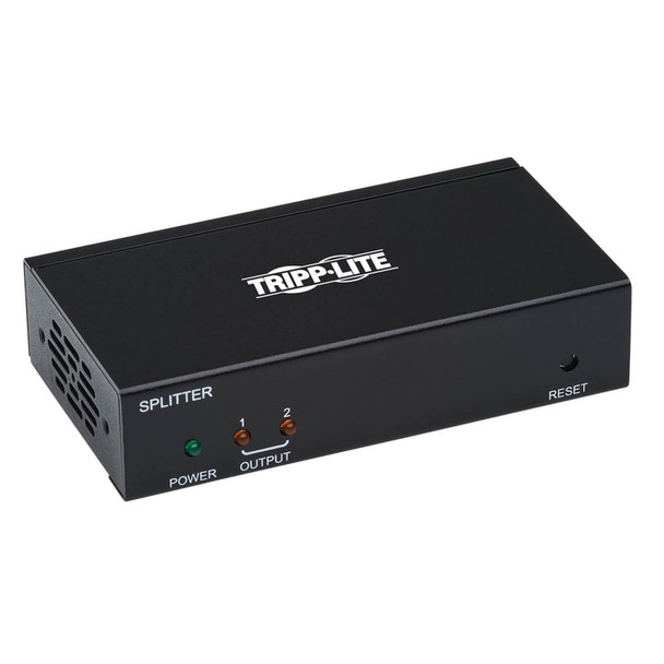 Tripp Lite B127P-002-H HDMI Over Cat6 Extender Splitter 2-Port w/ PoC 4K@60Hz 4:4:4 TAA