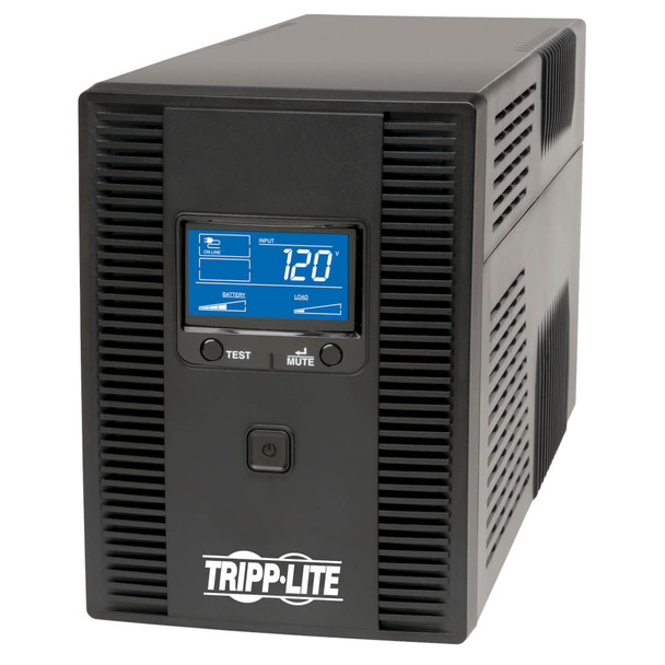 Tripp Lite OMNI1500LCDT 1500VA UPS LCD Battery Back Up Tower AVR 120V USB Coax RJ45