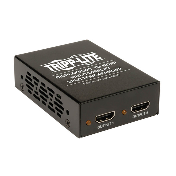 Tripp Lite B156-002-HDMI 2-Port Video Displayport to 2 X HDMI Monitor Splitter TAA GSA