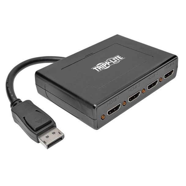 Tripp Lite B156-004-HD-V2 4-Port DisplayPort to HDMI Multi Stream Transport Hub MST 4Kx2K