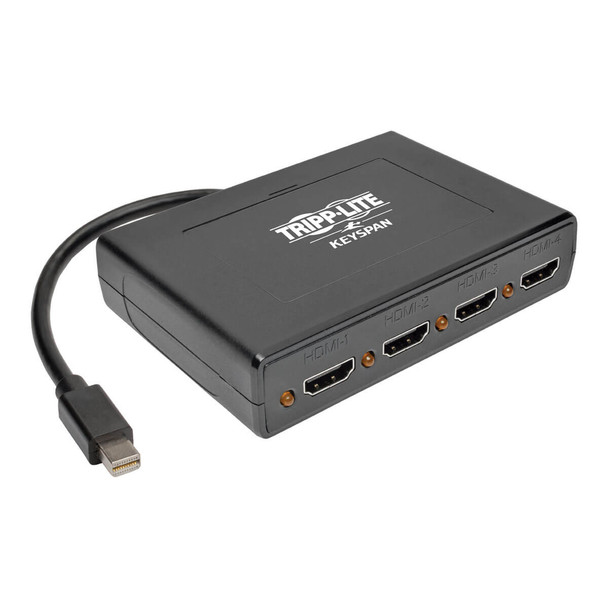 Tripp Lite B155-004-HD-V2 4-Port Mini DisplayPort to HDMI Multi Stream Transport Hub 4Kx2K
