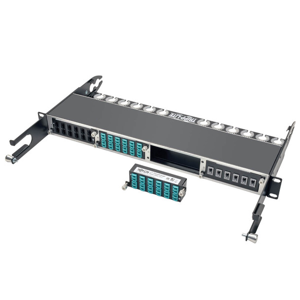 Tripp Lite N484-12LC 10GbE High Density Pass-Through Cassette 12 LC Duplex Connection