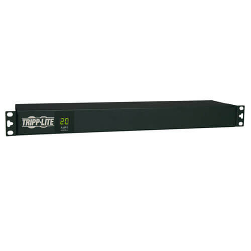 Tripp Lite PDUMH20 PDU Metered 120V 20A 5-15/20R 12 Outlet L5-20P Horizontal 1URM